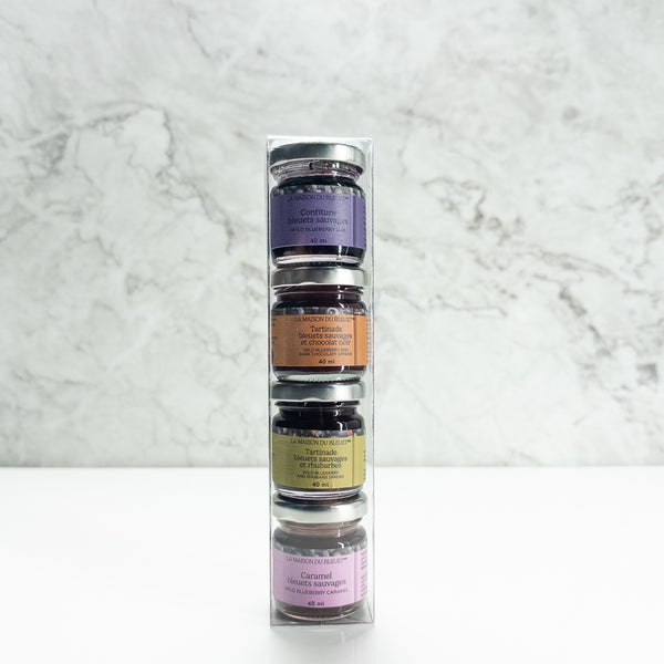 Boite Quattro Coffret cadeau Bleuet sauvage