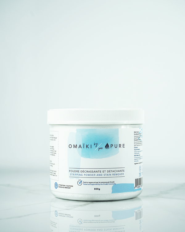 Poudre décrassante et détachante Omaïki Pure La Maison du Bleuet