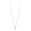 CLARA crystal cross necklace