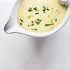 Double-walled sauce boat